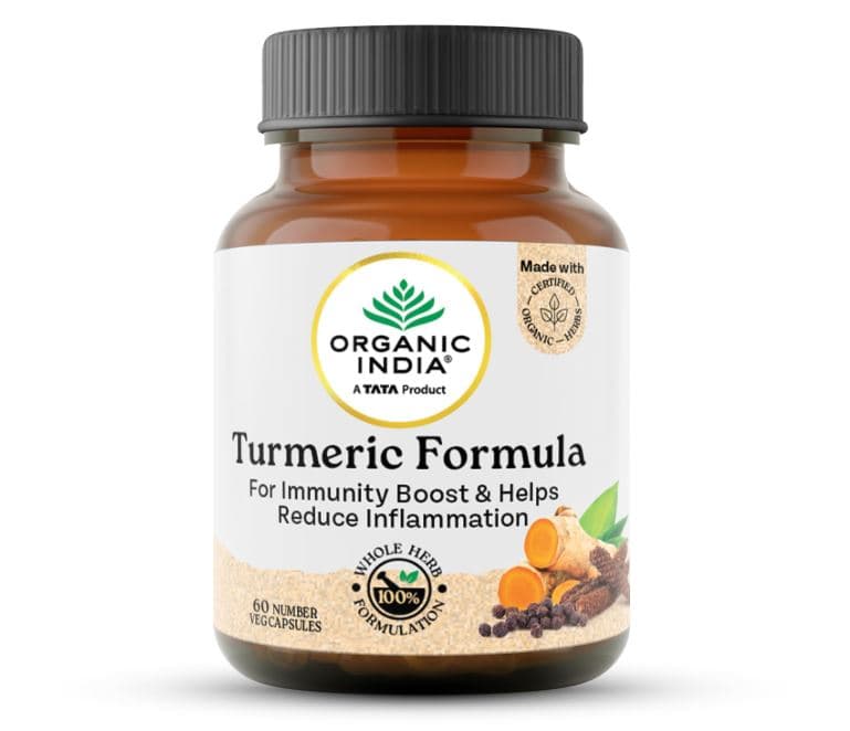 Organic India Turmeric Formula - 60 Veg Capsules