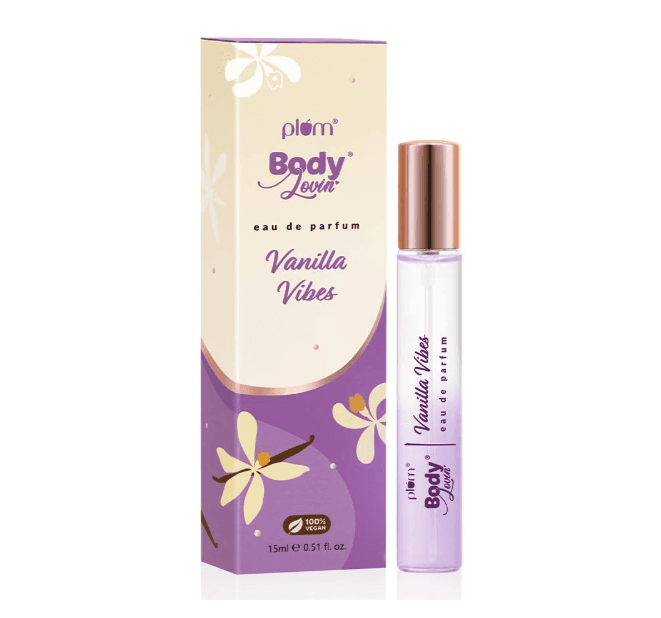 Plum BodyLovin' Vanilla Vibes Perfume | Long Lasting & Premium Warm Fragrance 15ml