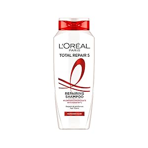L'Oreal Paris Total Repair 5 Shampoo with Pro-Keratin + Ceramide 340ml
