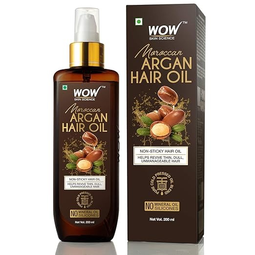 WOW Skin Science Moroccan Argan Hair Oil